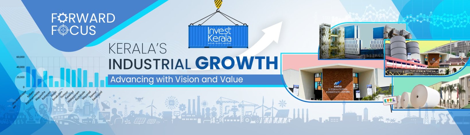 വ്യവസായ മേഖലയിലെ വളർച്ച